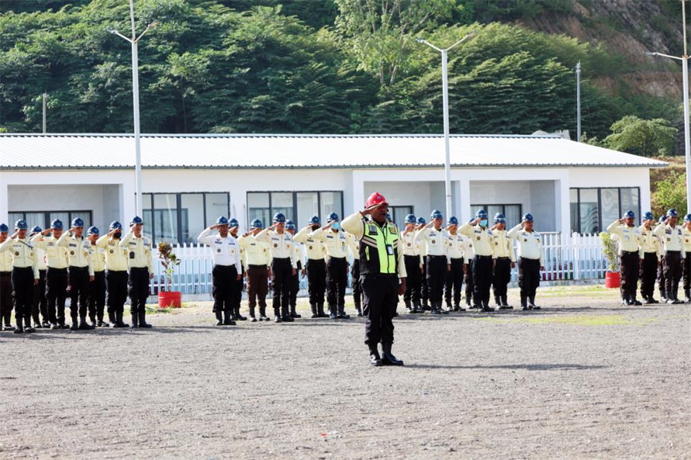 Huabao Park organizes commemorative activities to celebrate the 44th anniversary of the establishment of Indonesian security guards